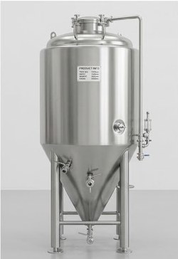 Hệ thống nấu bia 500L/mẻ trọn bộ (3 nồi · 4 tank 500L)