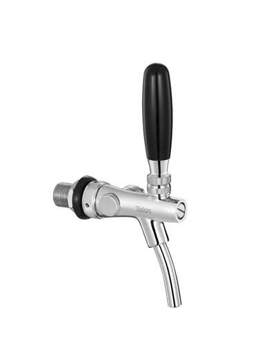 Vòi rót bia Talos inox chuẩn châu Âu, có chỉnh lưu lượng